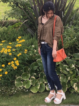 LLさん（レディース・162cm）の夏コーディネート