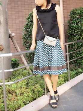 LLさん（レディース・162cm）の夏コーディネート