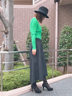 「DRWCYS（ドロシーズ）のアイテム（ワンピース/ドレス）」を使った、LLさん（レディース・162cm）の秋コーディネート