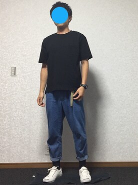 「SHIPS JET BLUE（シップスジェットブルー）のアイテム（ファッション雑貨）」を使った、Kazugoriさん（メンズ・171cm）の夏コーディネート
