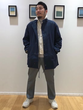 「GLR/ lab」｜oka136さん（メンズ・181cm）の冬コーディネート