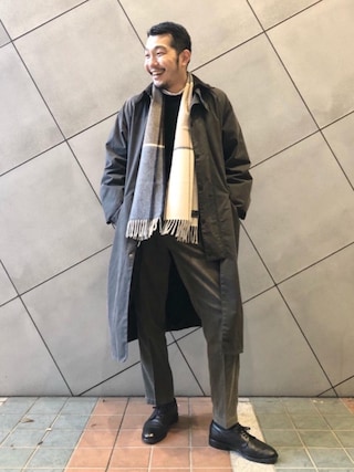 BEGG & CO×green label relaxing ラムアンゴラ マフ Begg & Co（ベグアンドコー）の「【別注】＜BEGG & CO