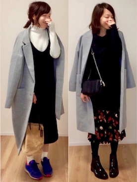 ます。さん（レディース・164cm）の冬コーディネート