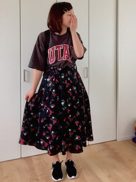 ます。さん（レディース・164cm）の春コーディネート