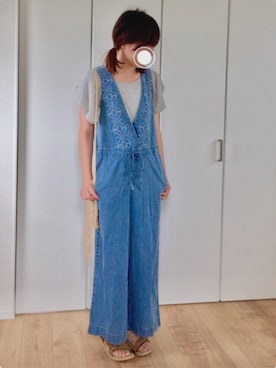 ます。さん（レディース・164cm）の夏コーディネート