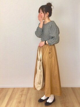 ます。さん（レディース・164cm）の春コーディネート