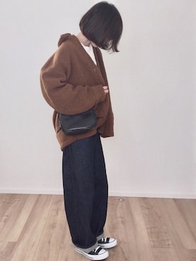 「やっぱりストリートが好き」｜「アイテム（その他アウター）」を使った、ます。さん（レディース・164cm）の秋コーディネート