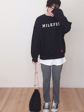 ます。さんのコーディネート