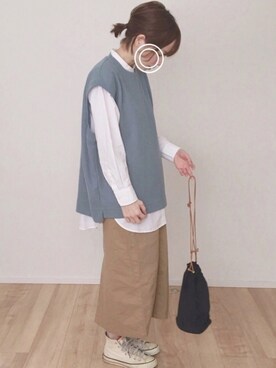 ます。さんのコーディネート