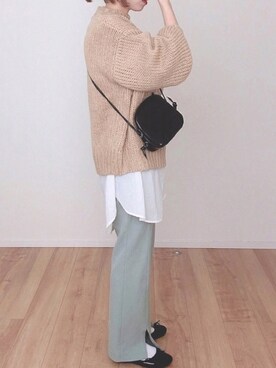 ます。さんのコーディネート