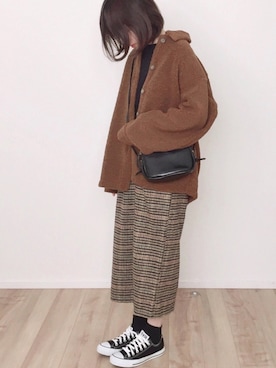 ます。さん(レディース・164cm)の冬コーディネート
