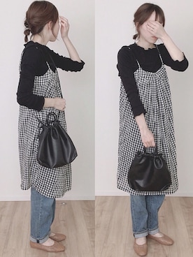 ます。さんのコーディネート