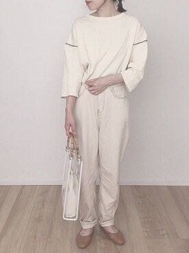 ます。さんのコーディネート