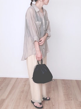 ます。さんのコーディネート