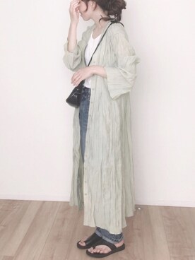 ます。さんのコーディネート