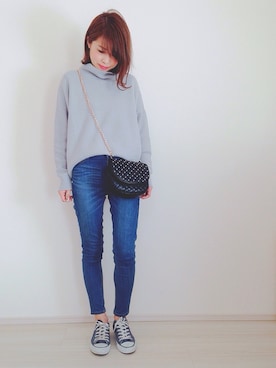 Y u k a ☺︎さん（レディース・160cm）の冬コーディネート