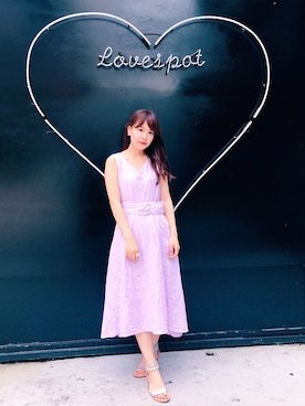 「韓国旅行」｜「アイテム（ワンピース/ドレス）」を使った、❤テイ❤さん（レディース・160cm）の秋コーディネート