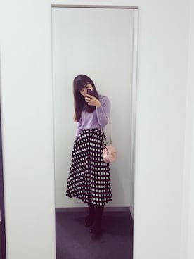 「UNRELISH（アンレリッシュ）のアイテム」を使った、❤テイ❤さん（レディース・160cm）の春コーディネート