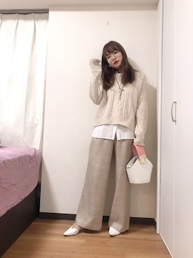 「SIGERSON MORRISON（シガーソンモリソン）のアイテム」を使った、❤テイ❤さん（レディース・160cm）の春コーディネート