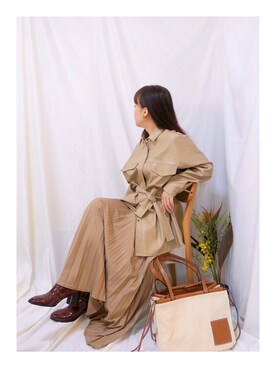 ❤テイ❤使用「Loewe（Loewe - Cushion Small Canvas Tote Bag - Womens - Beige Multi）」的時尚穿搭