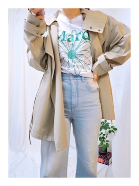 「VACHEMENT（ヴァシュモン）のアイテム（ジャケット/アウター）」を使った、❤テイ❤さん（レディース・160cm）の秋コーディネート