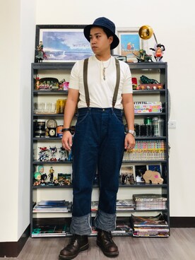 「Retrodandy」｜Ú-Sêng Tânさん（メンズ・166cm）の夏コーディネート