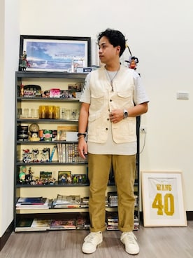 「TROPHY CLOTHING」｜Ú-Sêng Tânさん（メンズ・166cm）の秋コーディネート