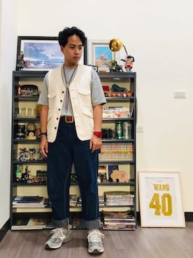 「TROPHY CLOTHING」｜Ú-Sêng Tânさん（メンズ・166cm）の秋コーディネート