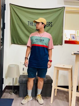 「American style」｜Ú-Sêng Tânさん（メンズ・166cm）の春コーディネート