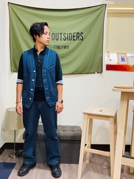 「Retrodandy」｜Ú-Sêng Tânさん（メンズ・167cm）の夏コーディネート