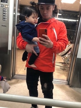 「パパと息子」｜「アイテム（その他）」を使った、SHUNSUKESANOさん（メンズ・170cm）の春コーディネート