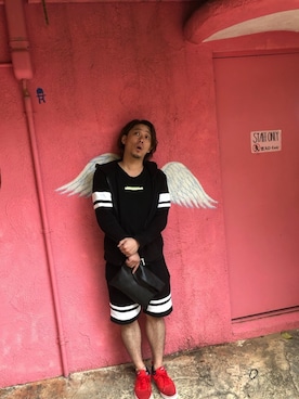 「REGIEVO（レジエボ）のアイテム」を使った、SHUNSUKESANOさん（メンズ・170cm）の冬コーディネート