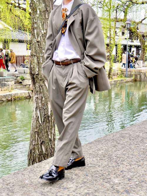 K*m様 COMOLI コモリ Safari Shirt コットン製 サファリシ COMOLI コモリ Safari Shirt コットン製 サファリシャツ