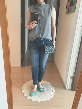 リンゴさん（レディース・159cm）の夏コーディネート