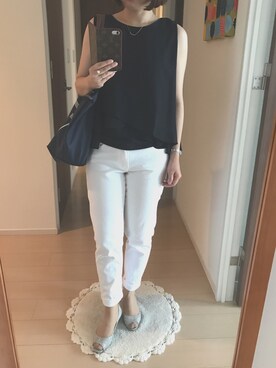 リンゴさん（レディース・159cm）の夏コーディネート