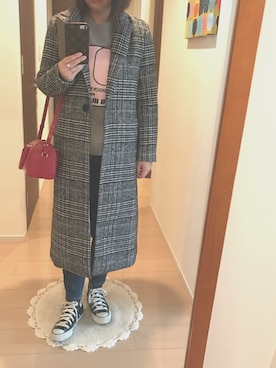 リンゴさん（レディース・159cm）の秋コーディネート