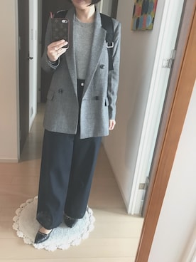 リンゴさん(レディース・159cm)の冬コーディネート