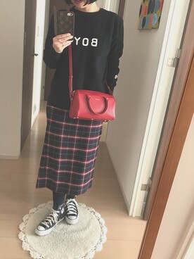 ringoさん（レディース・159cm）の冬コーディネート