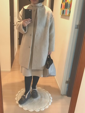 リンゴさん（レディース・159cm）の冬コーディネート