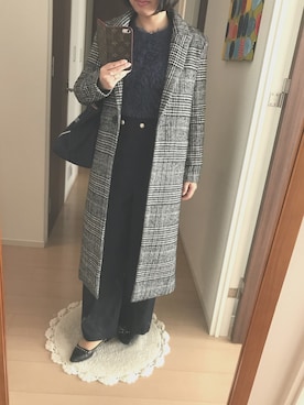 リンゴさん(レディース・159cm)の冬コーディネート