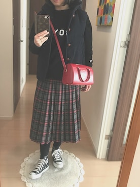 ringoさん（レディース・159cm）の冬コーディネート