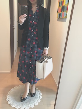 リンゴさん（レディース・159cm）の春コーディネート