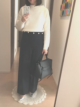 リンゴさん(レディース・159cm)の冬コーディネート