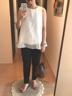 ringoさん（レディース・159cm）の夏コーディネート