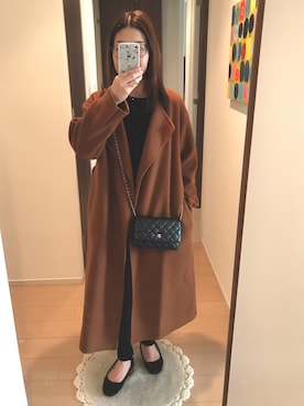 「日本橋」｜リンゴさん（レディース・159cm）の冬コーディネート