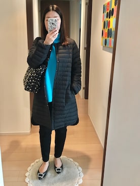 リンゴさん（レディース・159cm）の冬コーディネート