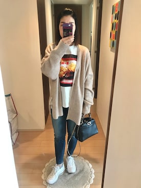 リンゴさん（レディース・159cm）の秋コーディネート