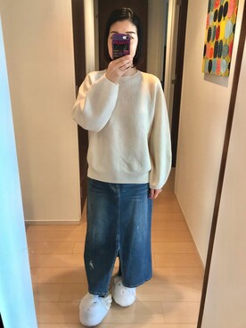 リンゴさん(レディース・159cm)の冬コーディネート