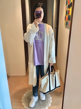 リンゴさん（レディース・159cm）の冬コーディネート