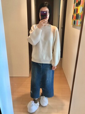 リンゴさん(レディース・159cm)の冬コーディネート